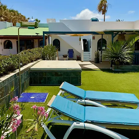 Dalia House, Frontbeach, Piscina, Feriehus Corralejo