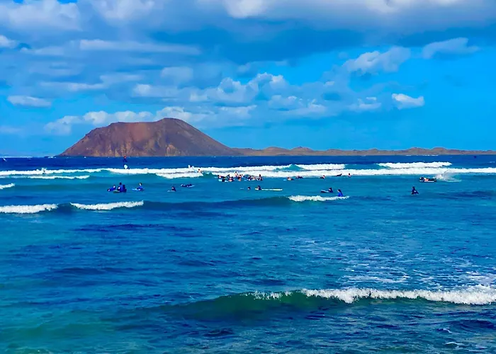 Semesterbostad Dalia House, Frontbeach, Piscina, Corralejo